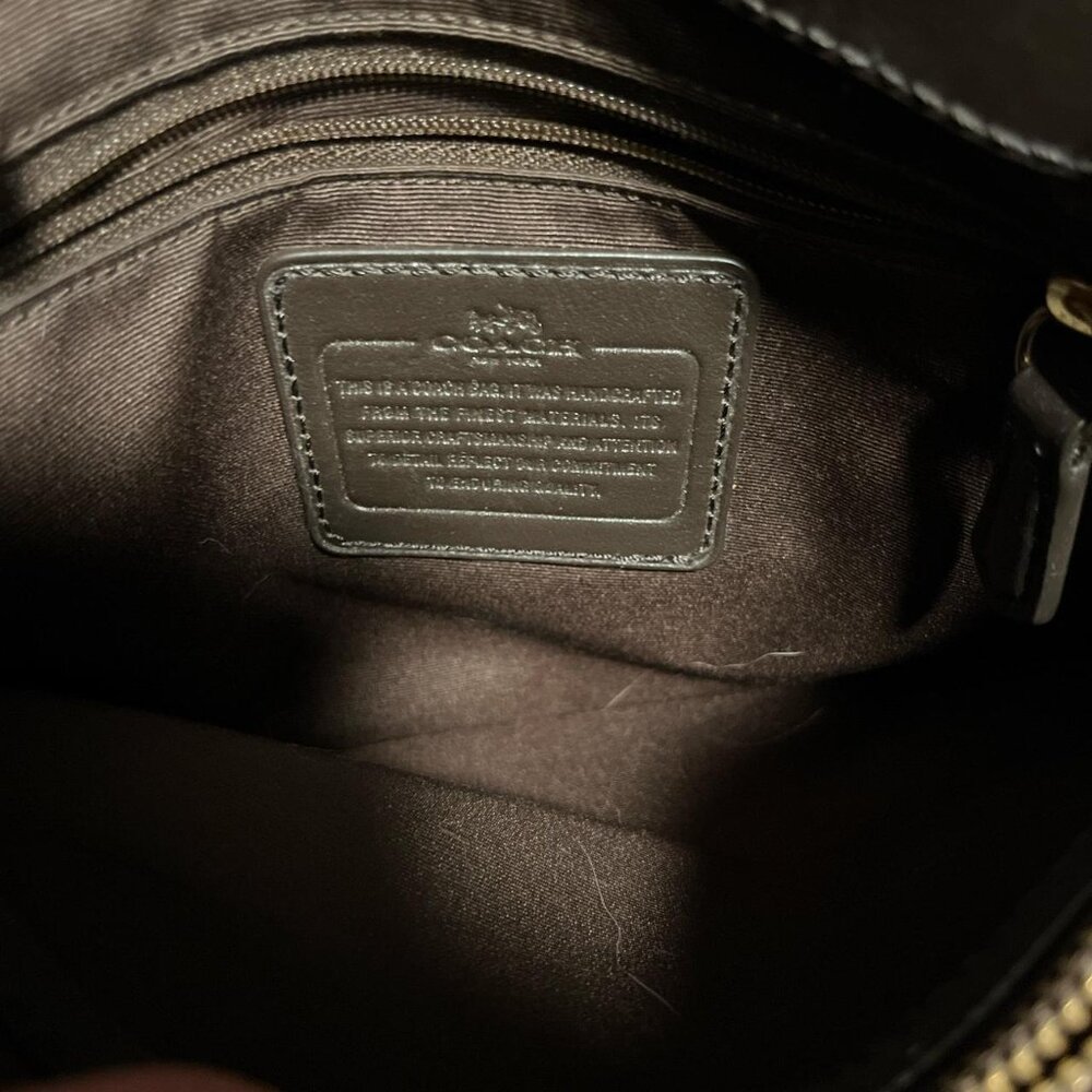 Coach Neutral Python Pattern Purse With Matching … - image 3